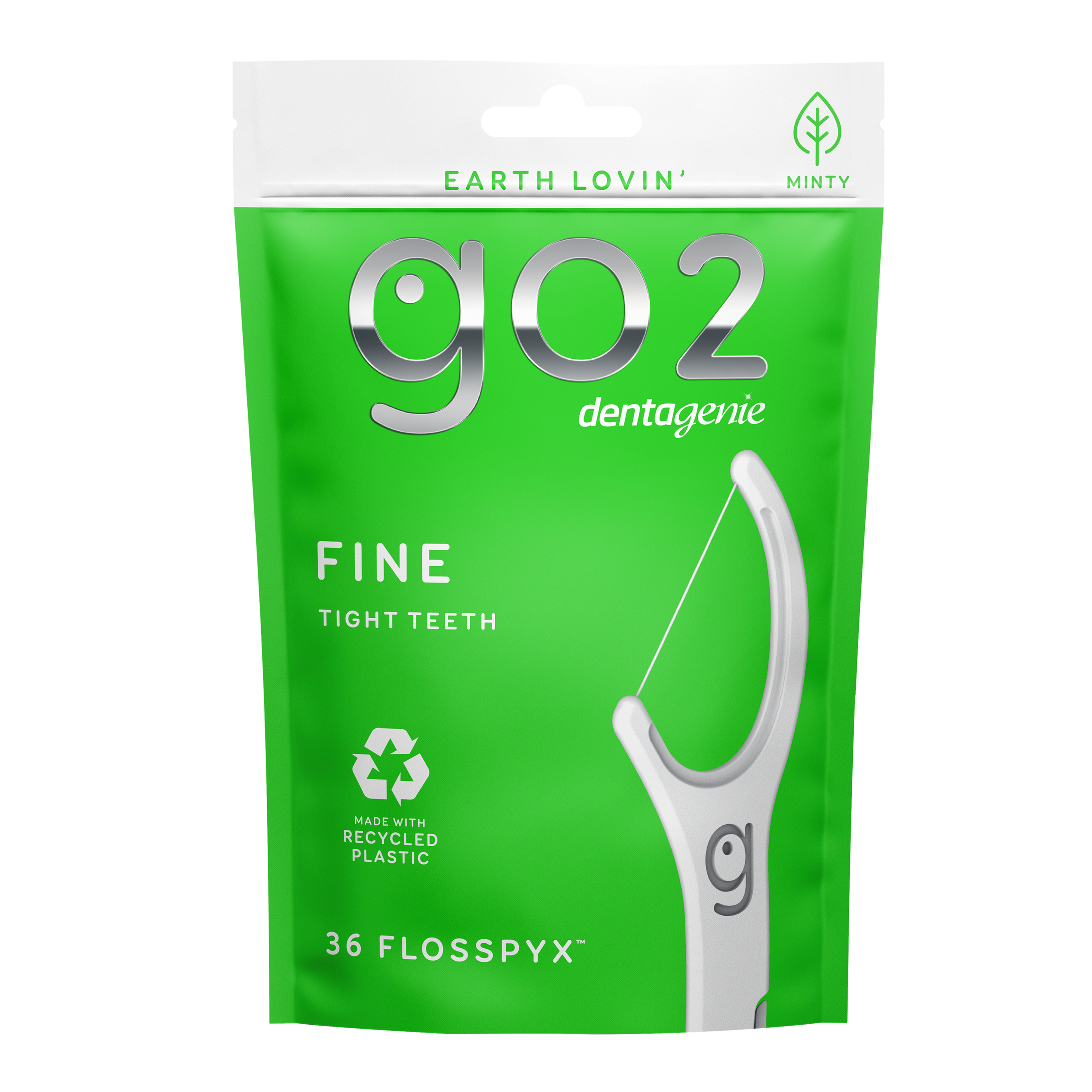 GO2 Dentagenie Fine Flosspyx