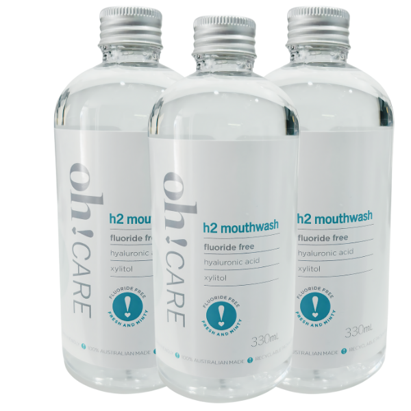 OH! Care h2 Mouthwash With Hyaluronic Acid 330ml