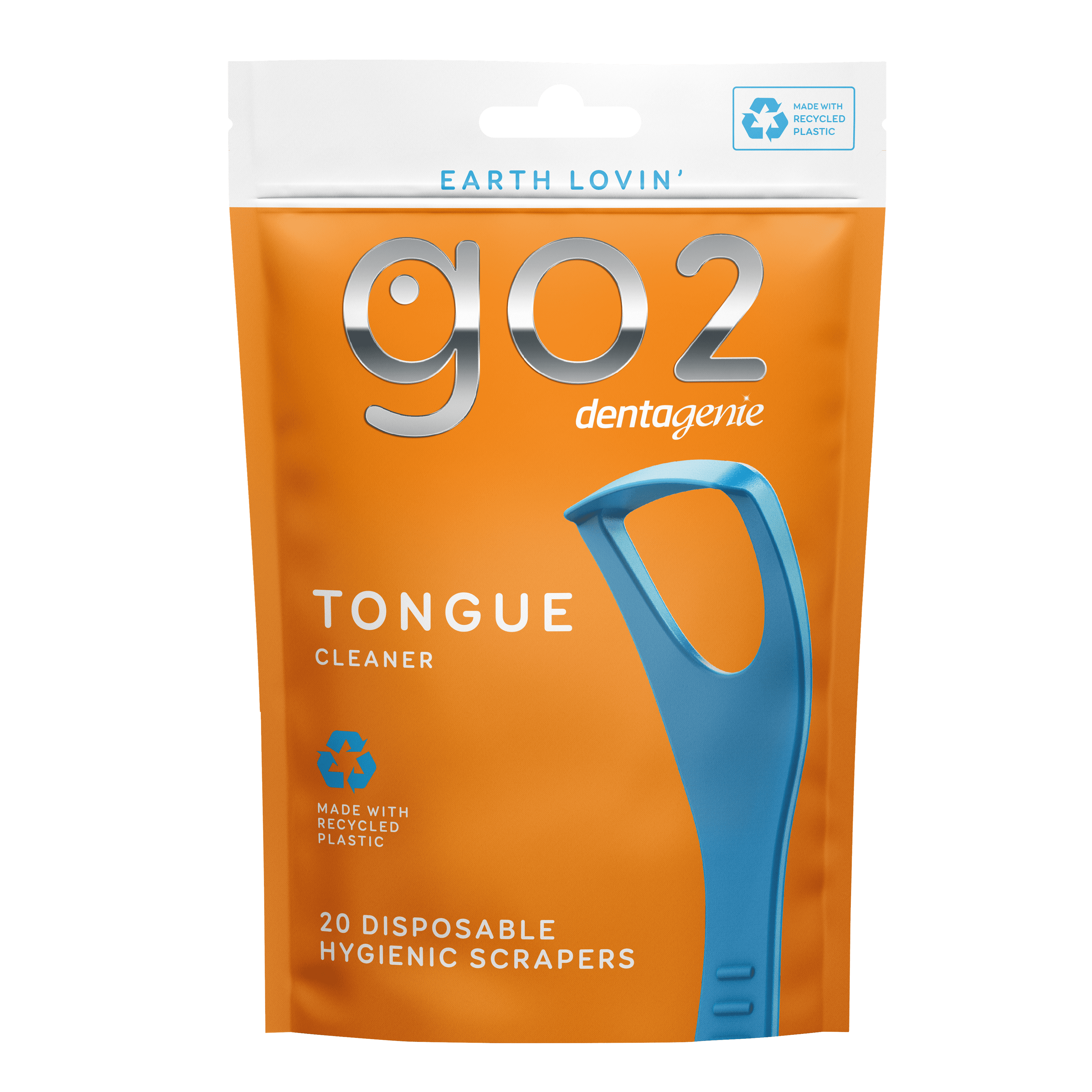 GO2 Dentagenie Tongue Cleaner GO2 Dentagenie Tongue Scraper