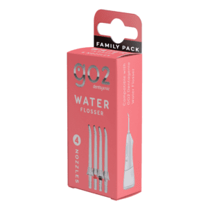 GO2 Dentagenie Water Flosser Replacement Nozzle Family Pk-3