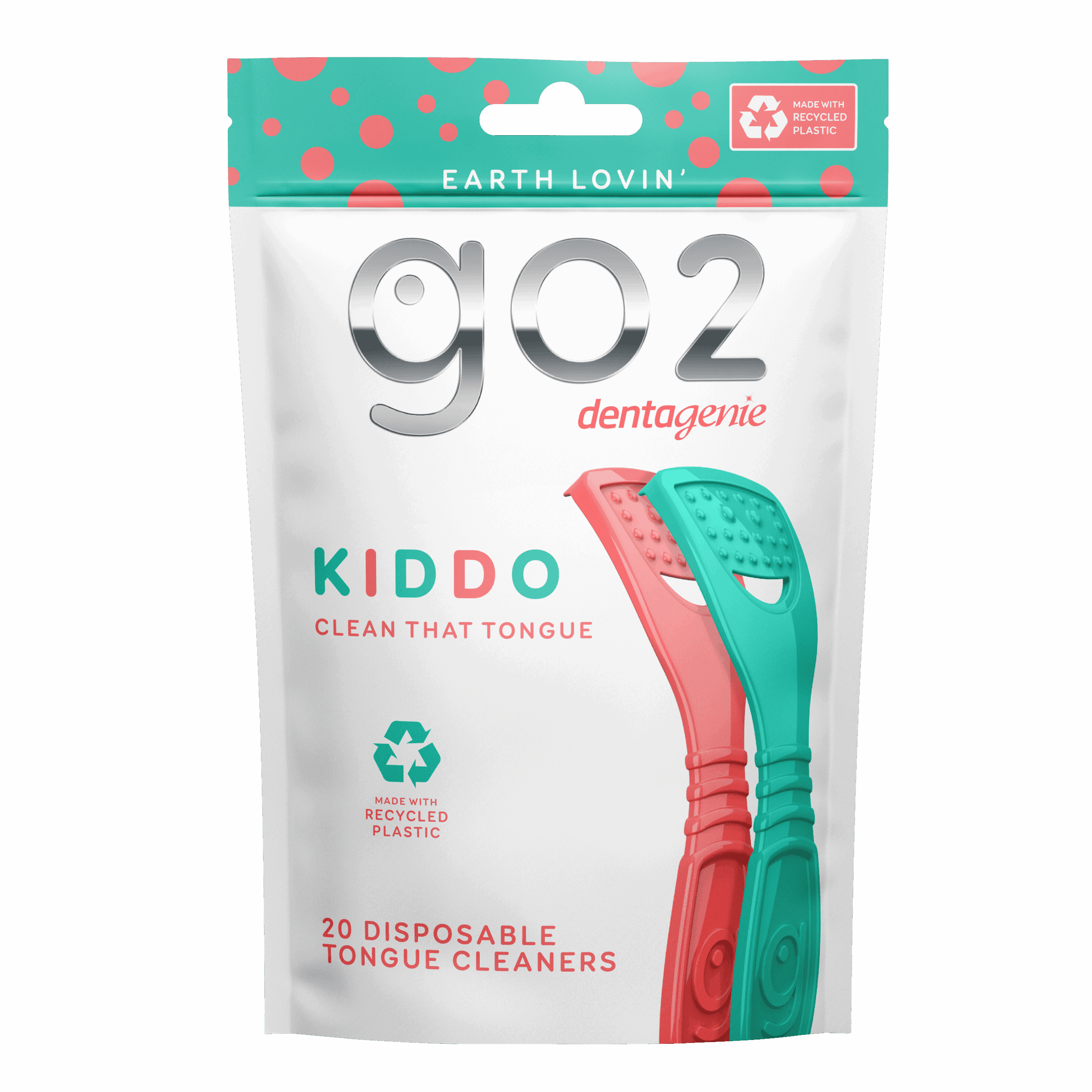 GO2 Dentagenie Kiddo Tongue Cleaner