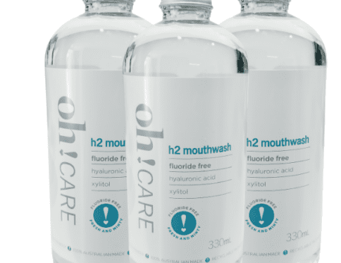 OH! Care h2 Mouthwash With Hyaluronic Acid 330ml