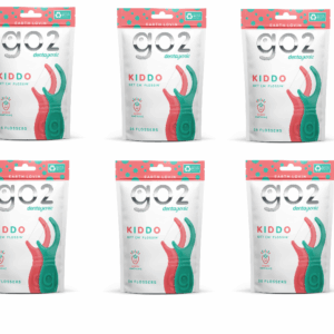 GO2 Dentagenie Kiddo Flosser Box 6x 36pc