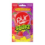 PUR JUMBO SOURZ Strawberry Grape Gum
