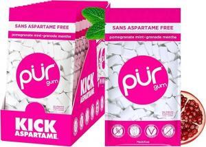 PUR Pomegranate Mint Chewing Gum PUR Pomegranate Mint Gum