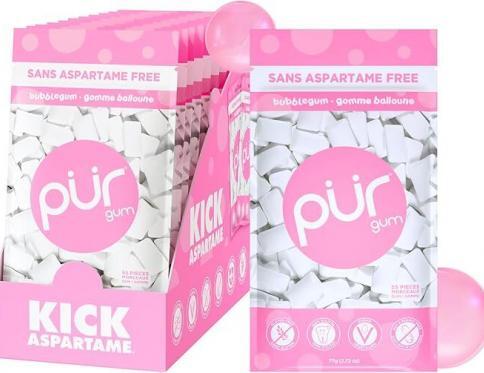 PUR Bubble Gum Chewing Gum
