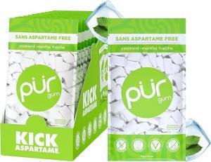 PUR Coolmint Chewing Gum PUR Coolmint Chewing Gum