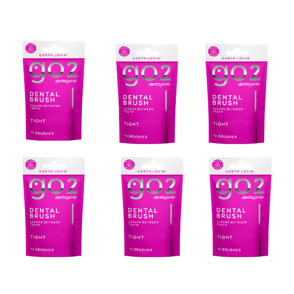 GO2 Dentagenie Dental Brush Tight Pink