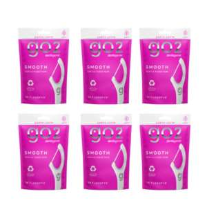 GO2 Dentagenie Smooth Flosspyx Minty 6x 36pc