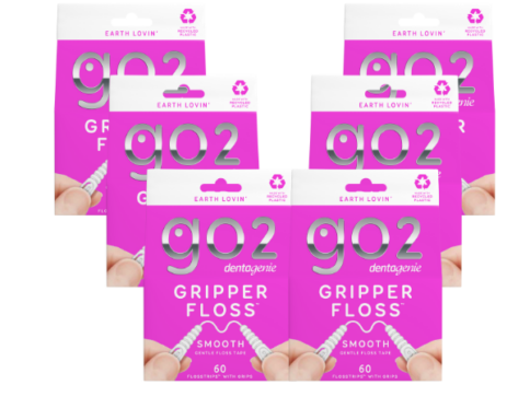 GO2 Dentagenie Gripper Floss Smooth