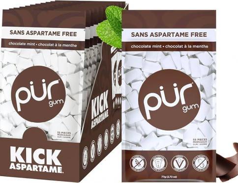 PUR Chocolate Mint Chewing Gum