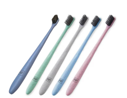 BIO Wheat Straw Toothbrush – 5 pack