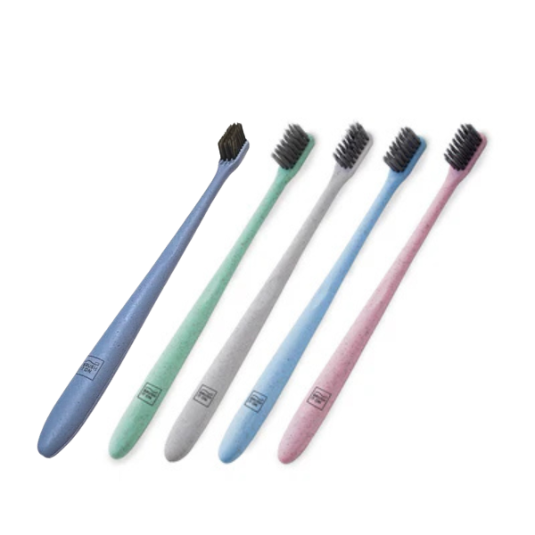 BIO Wheat Straw Toothbrush - 5 pack,